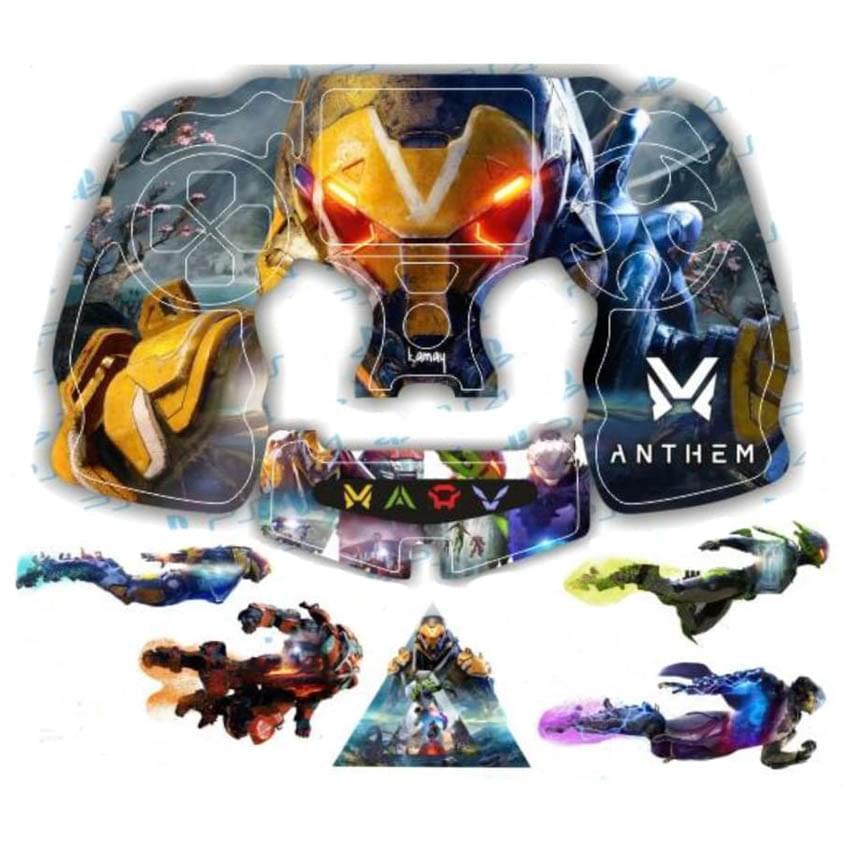 Calcomania Skin Ps4 Joystick Anthem
